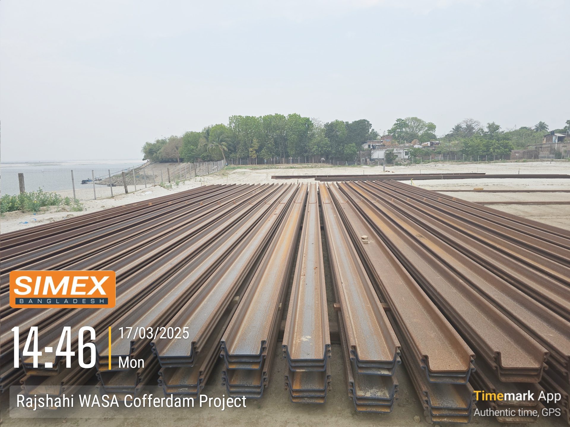 Sheet piling materials