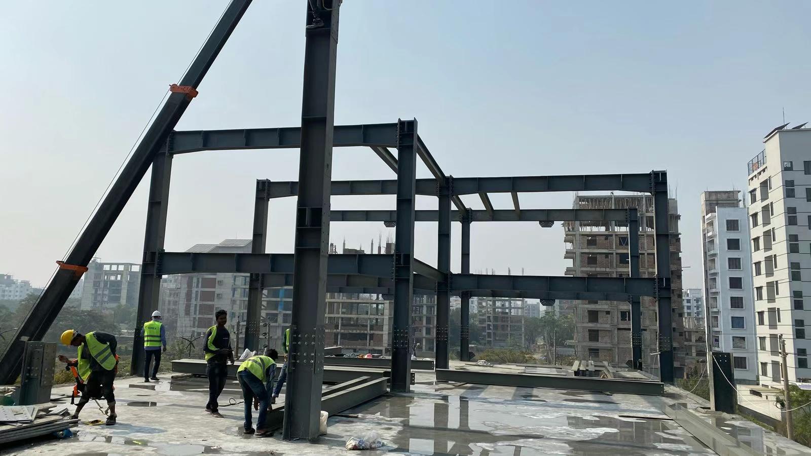 Modern Steel Structure Commercial Complex – Data Path Group