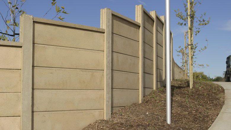 Precast Boundary Wall – Painted Finish