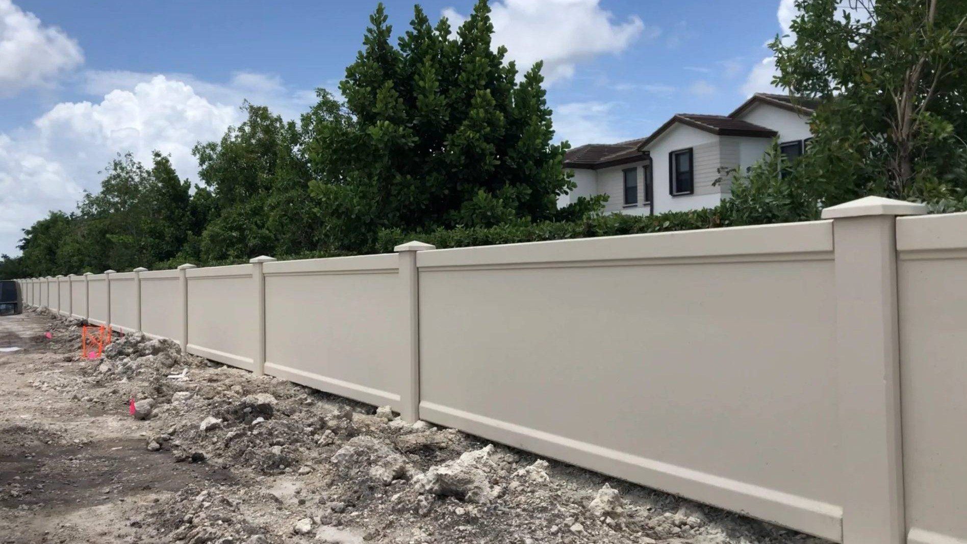 Precast Boundary Wall – Smooth Surface